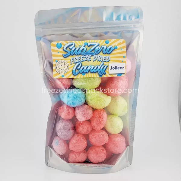 Jolleez: A colorful assortment of chewy, fruity candies, perfect for a burst of fun and flavor.