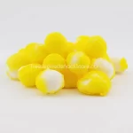 Bright Yellow Lemheadz Candy, A Mouth-Puckering Treat With Zesty Citrus Flavor.