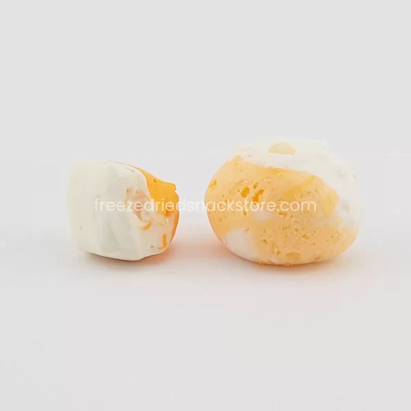 Orange Creme Taffeez: Creamy citrus delight in chewy candy form, a burst of orange cream goodness.