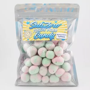 Watermelon Taffeez: Juicy, refreshing watermelon flavor in every chewy candy bite.