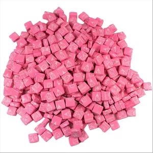 Star Puffz Pink: Chewy, Strawberry-Flavored Candies, A Burst Of Fruity Delight In Every Bite.