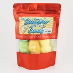 Marshmallow Sour Kidz: A Playful Mix Of Tart And Sweet Marshmallow Candies In Vibrant Colors, Perfect For Snacking.