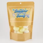 Buttered Popcorn Taffeez: Sweet And Savory Delight, Capturing The Taste Of Buttered Popcorn In Crunchy Candy Form.