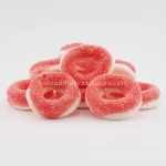 Cherry Ringz - Crunchy Freeze-Dried Cherry Ringz. Sweet and tangy gummy rings that burst with cherry flavor.