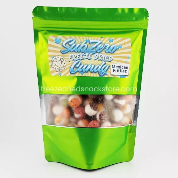 Frittlez Chamoy Tajin: A spicy and sweet fusion of Frittlez candy with the bold flavors of Chamoy and Tajin seasoning.