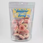 Strawberry Ringz - Crunchy, Chewy And Bursting With Sweet And Tangy Strawberry Flavor. Perfect Snack For On-The-Go.